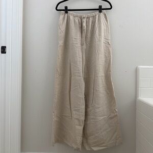 CJLA Allegra linen pants - new